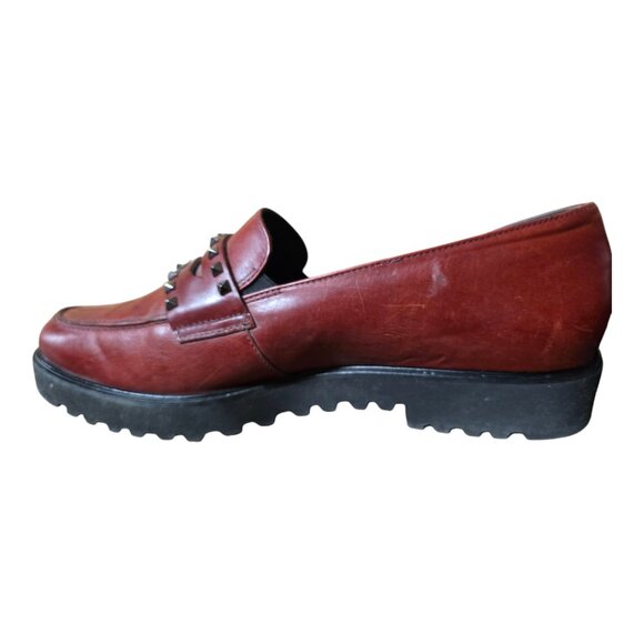 Ladies Paul Green Sofia Studded Loafers - Picture 4 of 8